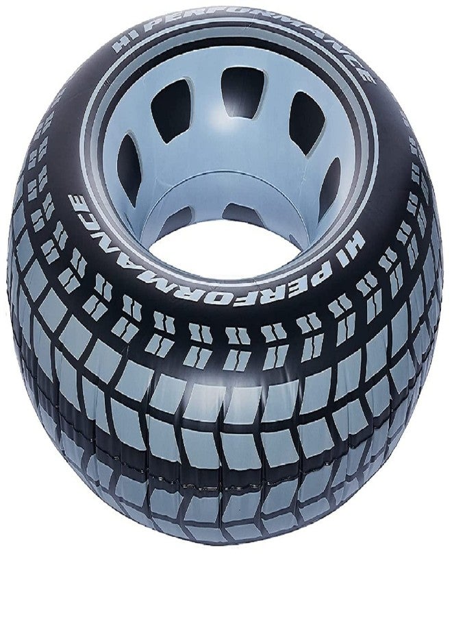 NELSTRAB:- Tayar Swimming Ring Swim Tube for Kids Swimming Leering Ring for Girls and Boys Swimming Tube Inflatable Swim Ring(9 + Year Up)(Size - 36''inch)(1 PIS) - Image 1